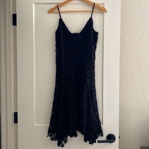 Ralph Lauren Black lace dress. Size S.
